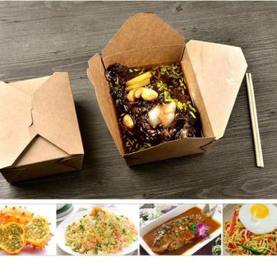 HỘP GIẤY KRAFT ĐỰNG THỰC PHẨM